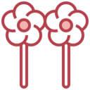 food and restaurant,sweet,candy,lollipop,popsicle stick,popsicle,flower,toffee,stick candy