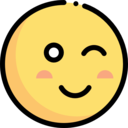 emoji,feelings,smileys,emoticons,wink