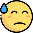 emoji,feelings,smileys,emoticons,sweat