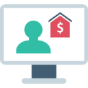 dollar,house,computer,real estate,user,internet,online