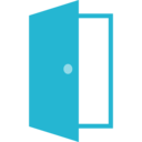 real estate,buildings,exit,open,opened,door,aperture