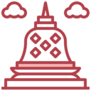 indonesia,architecture and city,landmark,buddhism,monument,asia,borobudur