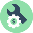 dollar,wrench,settings,construction and tools,tools ok 