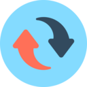 arrows,rotate,button,refresh,update