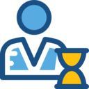 hourglass,avatar,user,profile,people,social,wait