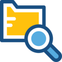 storage,interface,magnifying glass,files and folders,office material,search,loupe,folder,data storage,file storage