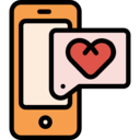 technology,commerce and shopping,smartphone,touch screen,mobile phone,cellphone,love,valentines day ok 