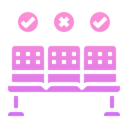 healthcare and medical,people,contact,sitting,bench,seat,chairs,social distancing,keep distance,avoid,sit down