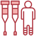 medical,healthcare and medical,tool,tools,support,body,medical icons,crutch,crutches