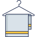 wellness,furniture and household,bathroom,hanging,towel,hanger