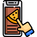food,food and restaurant,technology,delivery,smartphone,app,mobile phone,cellphone,pizza,order,take away,mobile app,order food