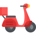 shipping and delivery,delivery,transport,motorcycle,motorbike,transportation,restaurant,scooter,vespa