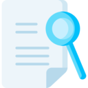 interface,file,magnifying glass,document,files and folders,format,archive,search,loupe