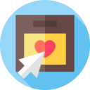 shipping and delivery,browser,website,charity,heart,monitor,pointer,online,donation,donate,Solidarity,loyalty,online donation