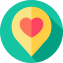 charity,heart,help,maps and location,map pointer,placeholder,location,love,place,donation,point,humanitarian