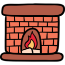 winter,warm,furniture and household,chimney,christmas,fireplace,living room