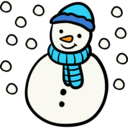 winter,shapes,christmas,snowman,snow