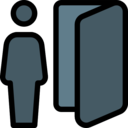 ui,interface,user,logout,exit,humanpictos,door ok 