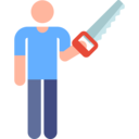 man,people,job,humanpictos,carpenter,saw ok 