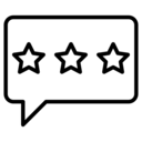 ui,cinema,speech bubble,conversation,chat,message,rating ok 