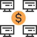 business and finance,dollar,business,computer,connection