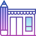 building,architecture and city,commerce and shopping,school material,office materials,store,stationery,office utensils