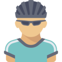 sports and competition,avatar,people,athletic,sporty,cyclist