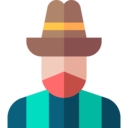 cultures,avatar,man,user,people,costume,western,cowboy,bandit