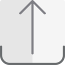 ui,interface,upload,arrows,multimedia option,direction,outbox,up arrow,uploading