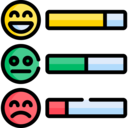 social media,feedback,thumbs up,speech bubbles,review,opinion,thumbs down