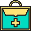 cross,medical,bag,healthcare and medical,medicine,doctor,suitcase,handbag,first aid ok 