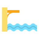 sports and competition,swimming pool,jumping,indoor sports,olympic games,trampoline,diving board,springboard
