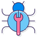 ui,electronics,interface,virus,bug,loupe,bugs,cockroach,debug,debugging ok 