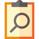 magnifying glass,document,paper,files and folders,archive,sheet,clipboard,loupe,zoom