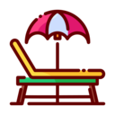 beach,summer,furniture and household,holidays,sun umbrella,vacations,Sunbed