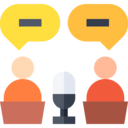 technology,sound,people,communications,voice recording,microphone,radio,interview,radio antenna,speech bubbles,Broadcast