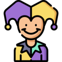 avatar,user,profile,halloween,costume,character,clown,joker,fool,jester,buffoon
