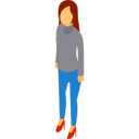 woman,people,humanpictos,stick man