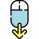 ui,interface,technology,computer,arrow,move,pointer,computer mouse,mouse,cursor,arrow down,down,scroll,vertical,drag