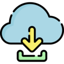 storage,ui,interface,computer,download,multimedia,cloud,communications,cloud computing,data,down arrow