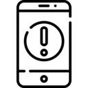 ui,electronics,technology,smartphone,communications,mobile phone,cellphone,mobile,notification,alarm,exclamation mark,alert,message,notifications