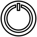 symbol,line,button,power,power button,circle,circular,off,power off,shapes and symbols