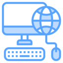 computer,keyboard,monitor,worldwide,mouse,global,mouse clicker
