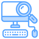 computer,keyboard,monitor,search,mouse,mouse clicker