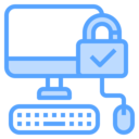 computer,security,keyboard,monitor,lock,mouse,mouse clicker