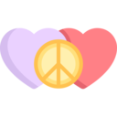 symbol,miscellaneous,heart,love,sign,peace,hearts,heartbeat,peace sign