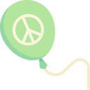 miscellaneous,birthday and party,balloon,balloons,shapes and symbols,peace sign,hippy,peace symbol,hippies