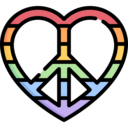 miscellaneous,heart,love,peace,shapes and symbols,Hippie,pacifism,peace symbol