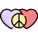 symbol,miscellaneous,heart,love,sign,peace,hearts,heartbeat,peace sign
