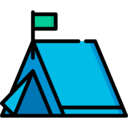 flag,architecture and city,miscellaneous,nature,holidays,camping,forest,rural,camp,tent,excursion